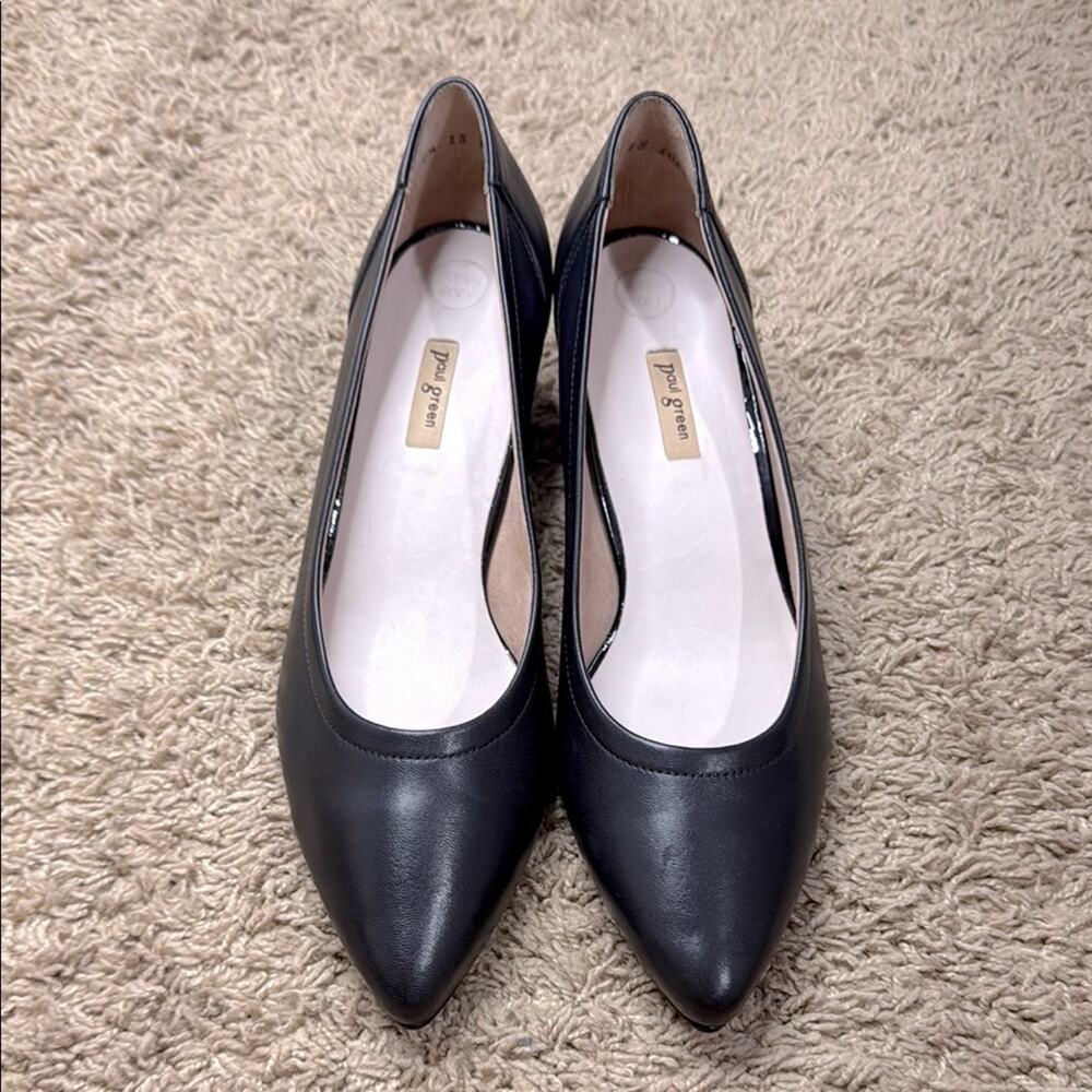 Paul Green Black Heels Elegant Design
